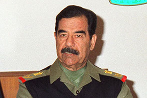 Case study picture of Saddam Hussein